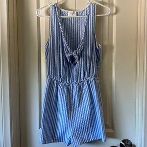 Every Blue/White Romper